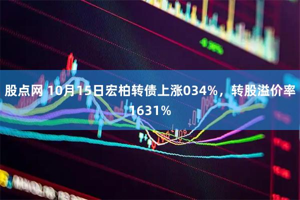 股点网 10月15日宏柏转债上涨034%，转股溢价率1631%