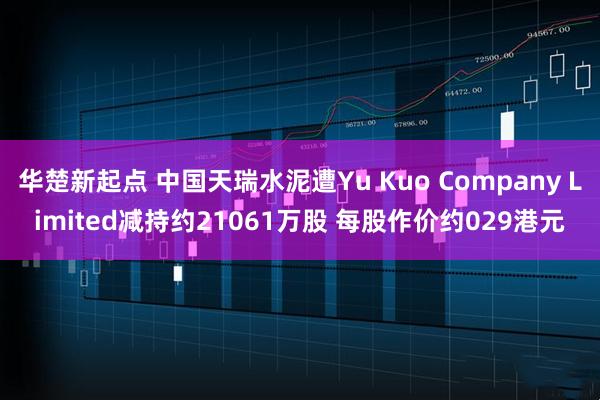 华楚新起点 中国天瑞水泥遭Yu Kuo Company Limited减持约21061万股 每股作价约029港元